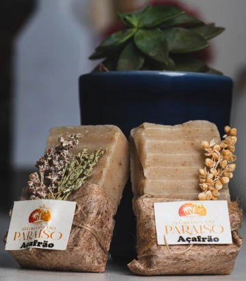 Sabonete artesanal Açafrão – 80 gr